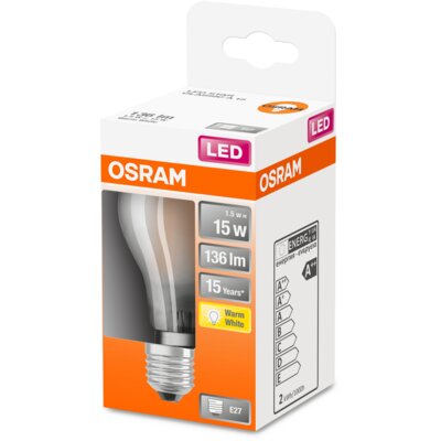 Osram Classic A żarówka LED E27 2 700 K matowa