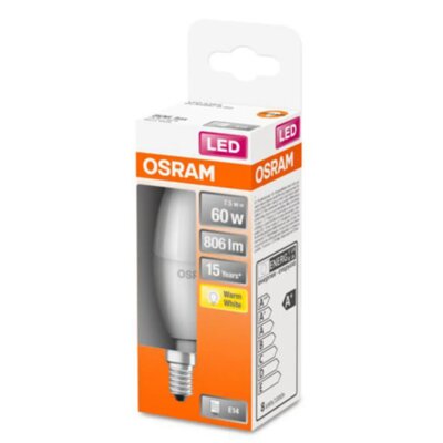 Osram Classic B żarówka E14 7,5W 2 700 K matowa