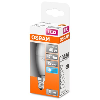 Osram Classic B żarówka E14 5,5W 4 000 K matowa