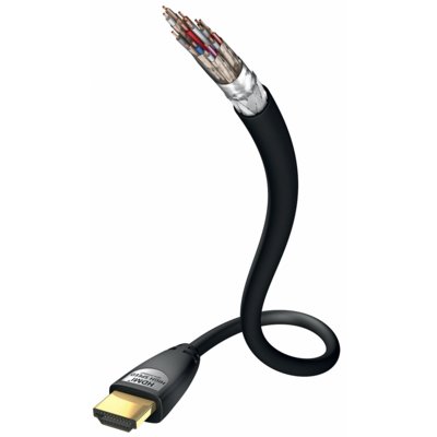 Inakustik Kabel Star II HDMI w. Ethernet 0,75 m 00324507