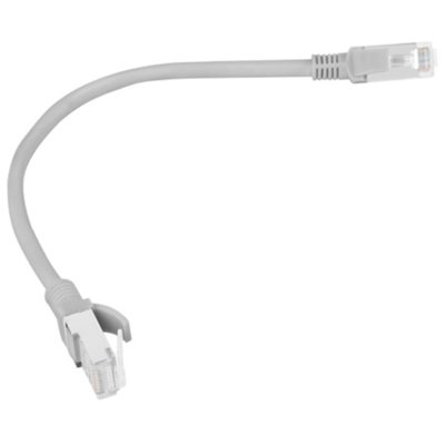Impakt PATCHCORD KAT5E FTP 0.25M SZARY LANBERG (PCF5-10CC-0025-S)