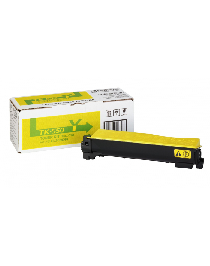 Toner Kyocera TK-550-Y 6000 str Yellow FS-C5200DN
