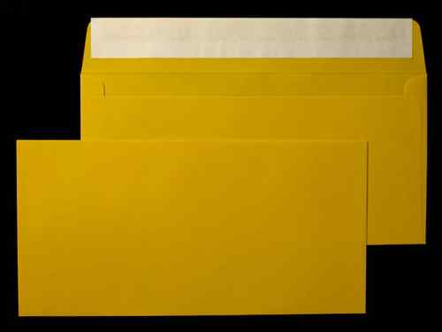 Fabriano Koperta ozdobna, DL 110x220 mm, 115g, HK, Colore+ Giallo, min. 50 szt, pudełko 250 szt