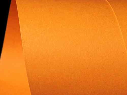 Vida Paper Pomarańczowy, gładki papier offsetowy. , 270 g/m3, 64x92cm, Kaskad Fantail Orange. Papier ozdobny, 1 arkusz