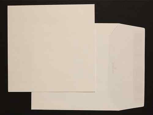 Fedrigoni Biała wygląda jak papieru czerpanego, ekologiczna. Koperta ozdobna, K4 170x170 mm, , HK, Tintoretto Neve, min. 50 szt