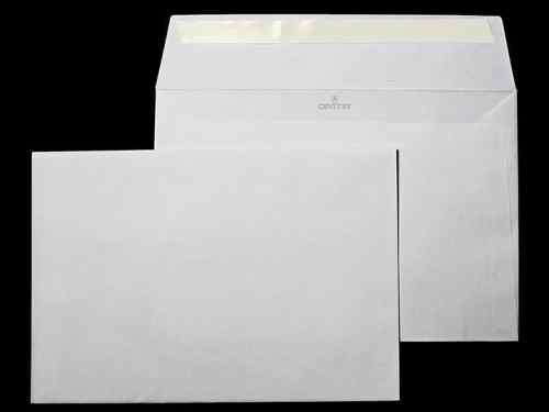Fedrigoni Biała wygląda jak papieru czerpanego, ekologiczna. Koperta ozdobna, C5 162x229 mm, , HK, Tintoretto Neve, min. 50 szt