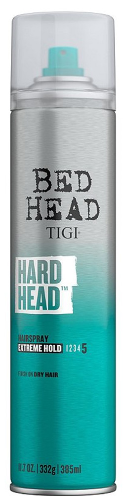 TIGI Bed Head Hard Head Lakier bardzo mocno utrwalający 385ml