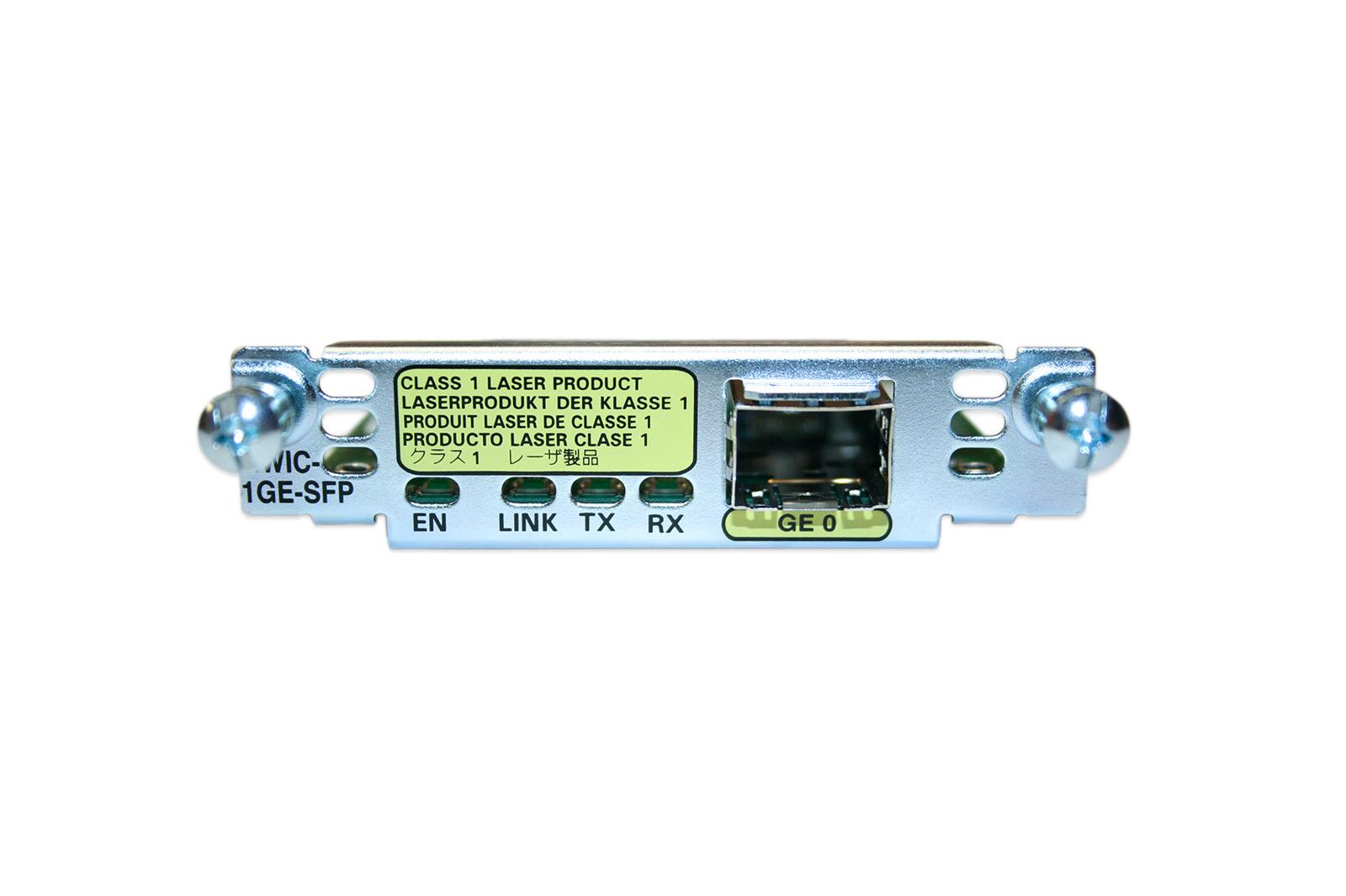 Cisco GigE high speed WIC with one SFP slot HWIC-1GE-SFP=