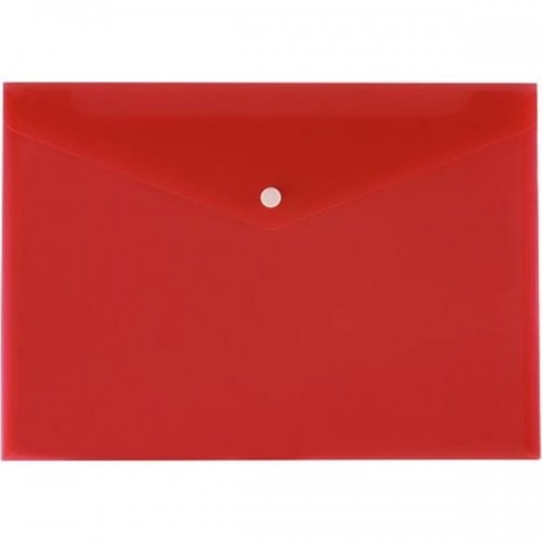 Tetis Teczka kopertowa na zatrzask A4 czerwona /BT611-C/ TET111-3