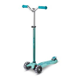 Hulajnoga sportowa dla dzieci z kołami LED Maxi Micro Deluxe Pro LED-Oasis Blue