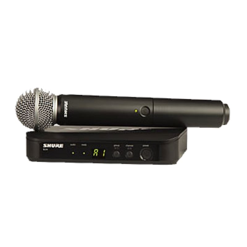 Shure BLX24E/SM58 H8E zestaw bezprzewodowy wokal SHBLX24ESM58