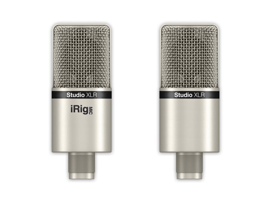 IK Multimedia IK iRig Mic Studio XLR + Statyw + Pop filtr + kabel 3m