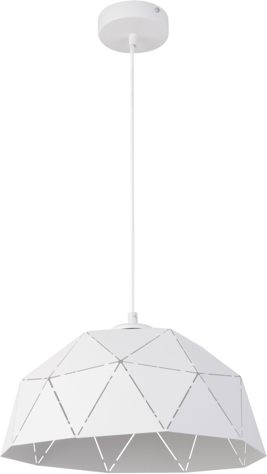 Lampa wisząca Origami S 1 x 60 W E27 biała Lampa wisząca Origami S 1 x 60 W E27 biała (31613)