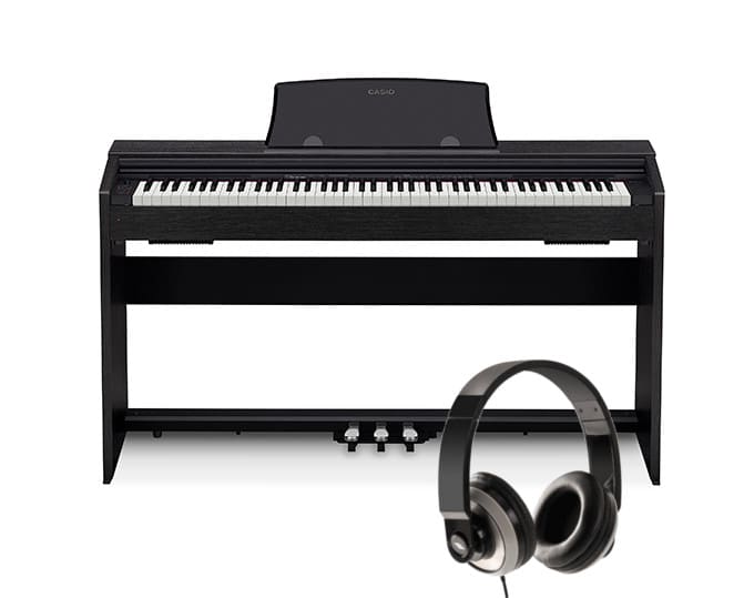 Casio PX-770 BK + słuchawki Serwis pianin w domu klienta ♦ 30 DNI NA ZWROT ♦ GWARANCJA DOOR-TO-DOOR ♦ SZYBKA WYSYŁKA