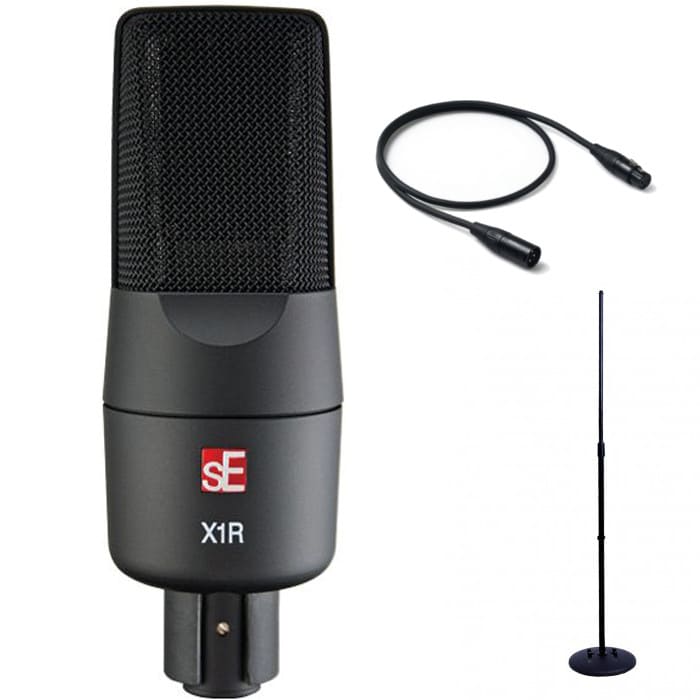 sE Electronics X1 R - Mikrofon + statyw + kabel 3m  ♦ 30 DNI NA ZWROT ♦ GWARANCJA DOOR-TO-DOOR ♦ SZYBKA WYSYŁKA