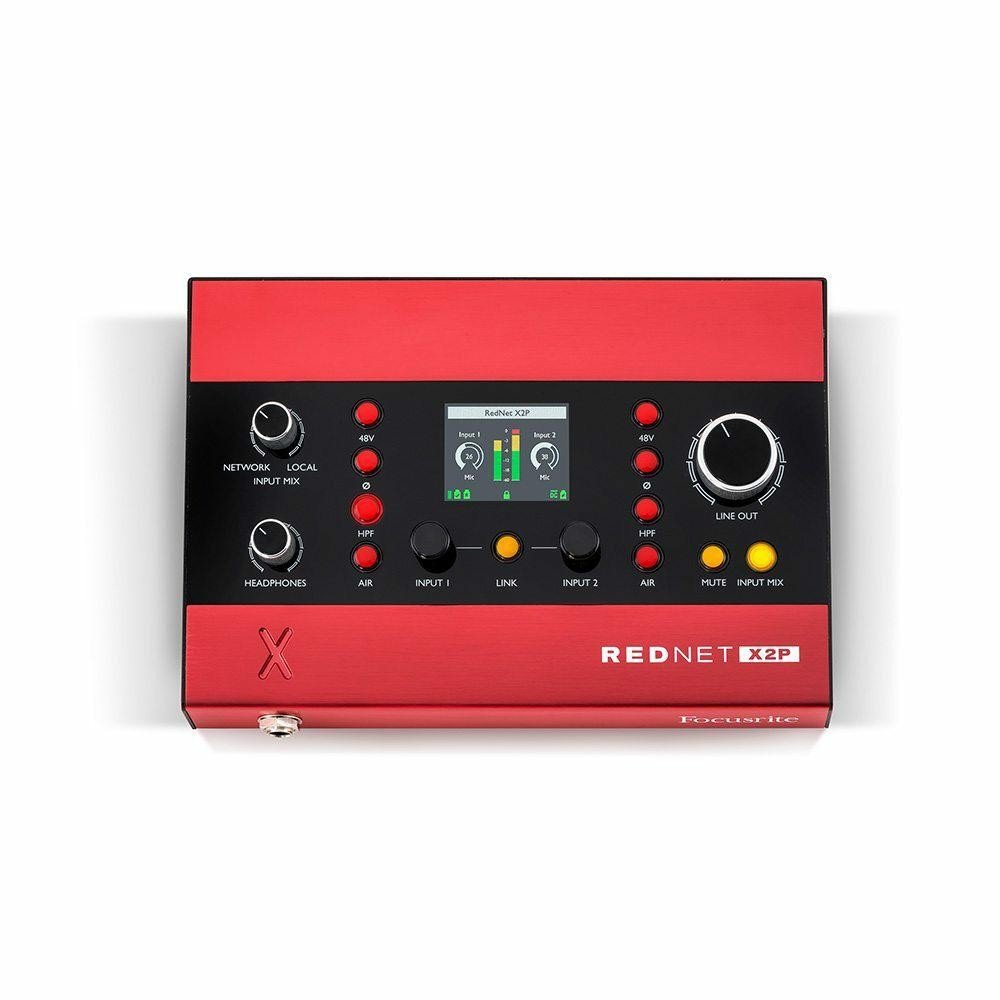 Focusrite RedNet X2P - interface ♦ NATYCHMIASTOWA WYSYŁKA ♦ 30 DNI NA ZWROT ♦ GWARANCJA DOOR-TO-DOOR