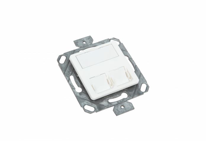 BKT-ELEKTRONIK Płytka centralna z metalowym suportem BKT NL 2x4P/RJ45 50/50) 11332130