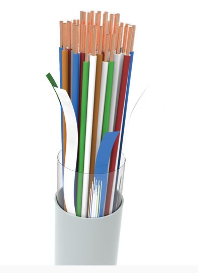 BKT-ELEKTRONIK Kabel F/UTP LSOH kat.3 MULTIPARA 50x2x0,5 J-2Y(St)H) 10180001