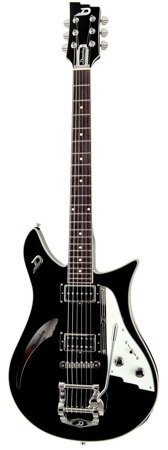 Duesenberg Double Cat Black - gitara elektryczna ♦ 30 DNI NA ZWROT ♦ GWARANCJA DOOR-TO-DOOR ♦ SZYBKA WYSYŁKA
