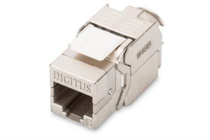 Digitus Professional Moduł Keystone Professional DN-93612-1 RJ45 kat 6 STP beznarzędziowy stalowy) DN-93612-1