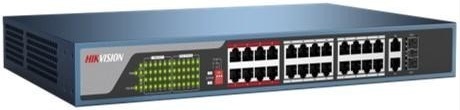 Hikvision DS-3E0326P-E switch 24x PoE + 2x UpLink Combo