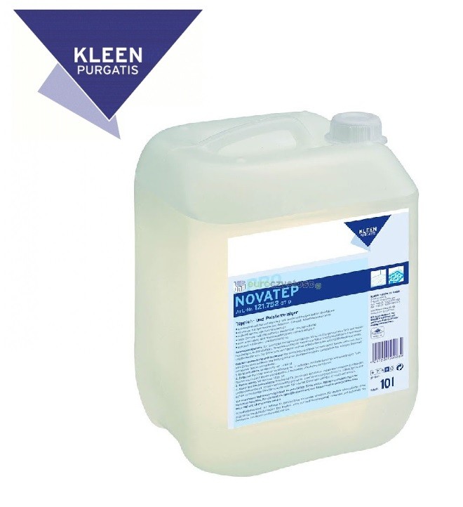 KLEEN NOVATEP® - 10L koncentrat i odplamiacz (2w1) w płynie do odkurzaczy piorących