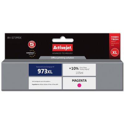 ActiveJet zamiennik HP 973X F6T82AE tusz magenta - 105ml