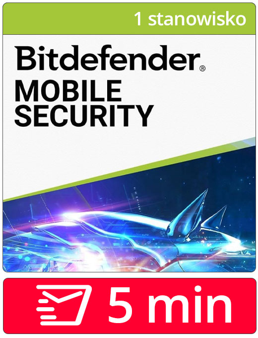 Bitdefender Mobile Security (1 stanowisko, 12 miesięcy)