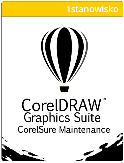 CorelDRAW Graphics Suite CorelSure Maintenance (odnowienie na 12 miesięcy)