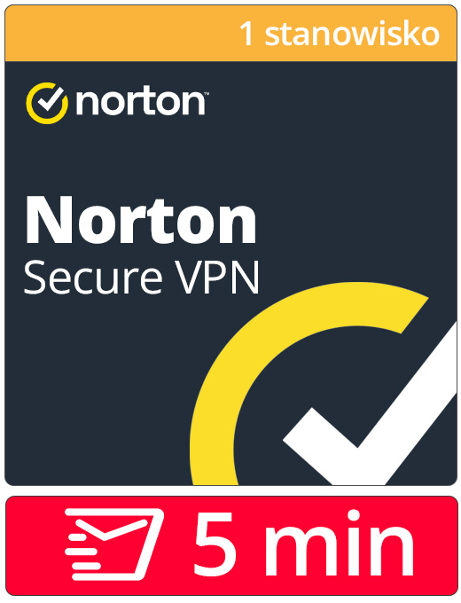 Norton Secure VPN (1 stanowisko, 12 miesięcy) - wersja elektroniczna