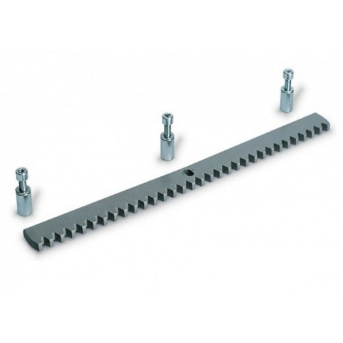 Came Listwa zębata metalowa ocynkowana z łączeniami pomiędzy listwami (30x10mm, Moduł 4)