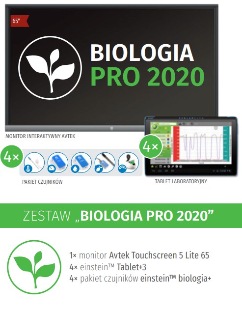 Globisens Laboratorium cyfrowe Zestaw BIOLOGIA PRO