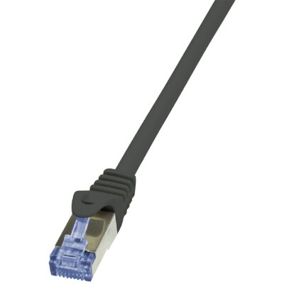 LogiLink Patchcord CAT.6A S/FTP 5m czarny CQ3073S