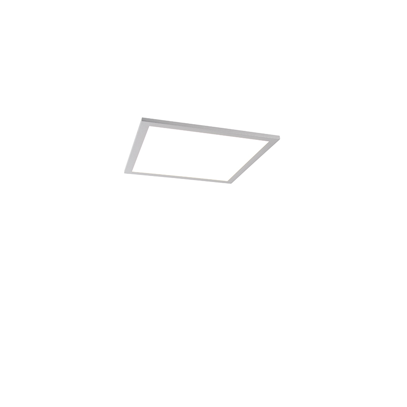 QAZQA Nowoczesny panel LED stalowy 40 cm w tym LED - Liv
