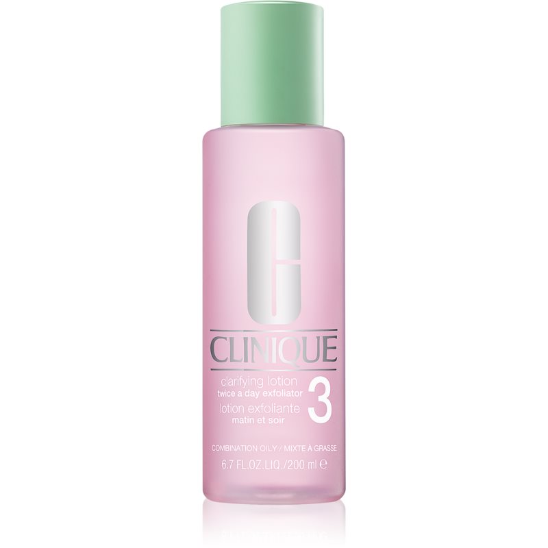 Clinique 3 Steps woda oczyszczająca do skóry tłustej i mieszanej Clarifying Lotion Clarifiante 3) 200 ml