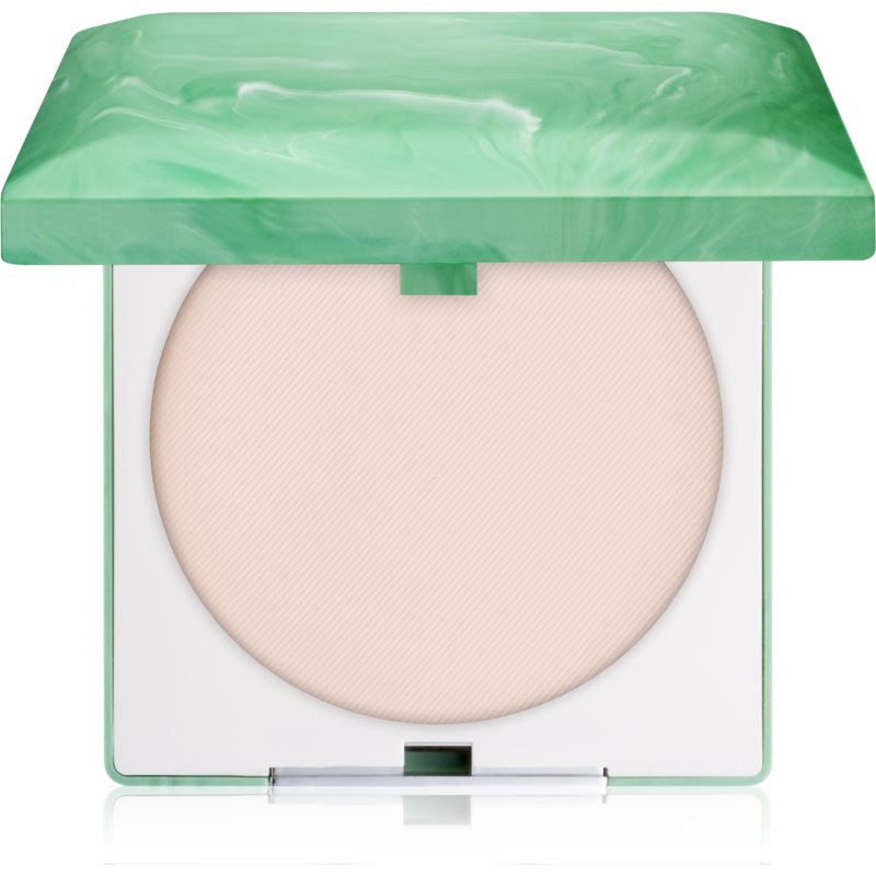 Clinique Stay Matte, beztłuszczowy puder w kompakcie 01 Stay Buff, 7,6 g