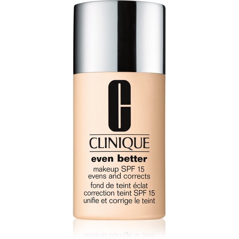 Clinique Even Better Make-up podkład w płynie do skóry suchej i mieszanej odcień 01 Alabaster SPF 15 30 ml
