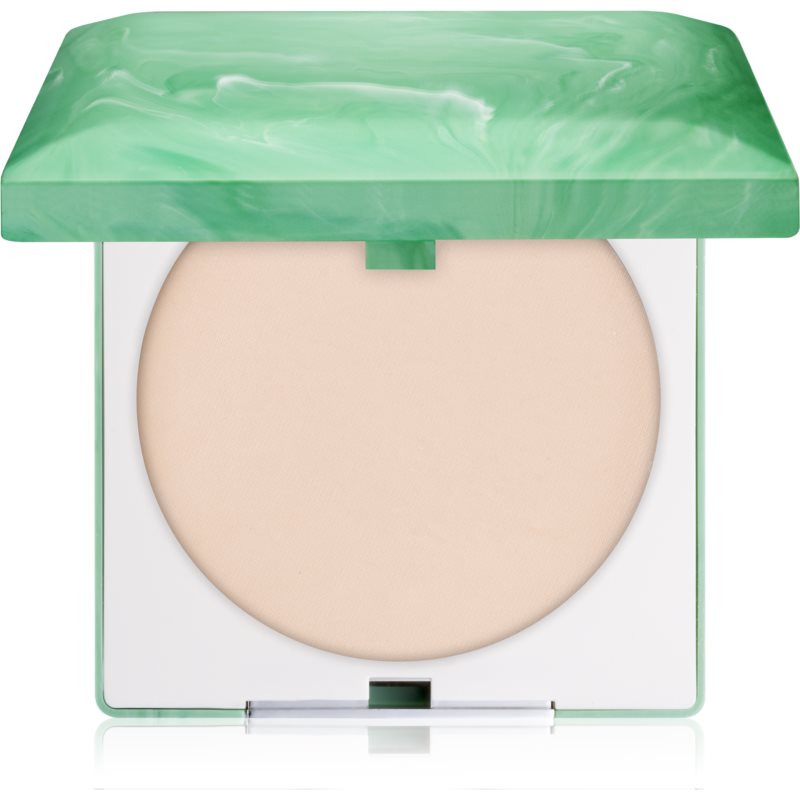 Clinique Stay Matte puder matujący do skóry tłustej odcień 101 Invisible Matte Sheer Pressed Powder) 7,6 g
