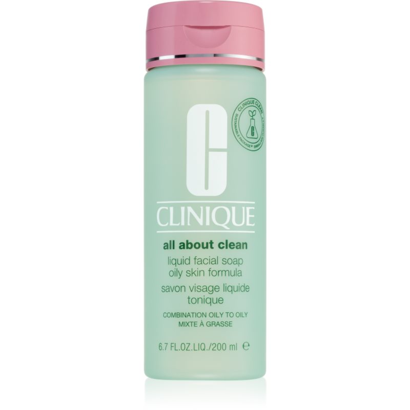 Clinique Liquid Facial Soap Oily Skin Formula mydełko do twarzy w płynie cera tłusta 200ml