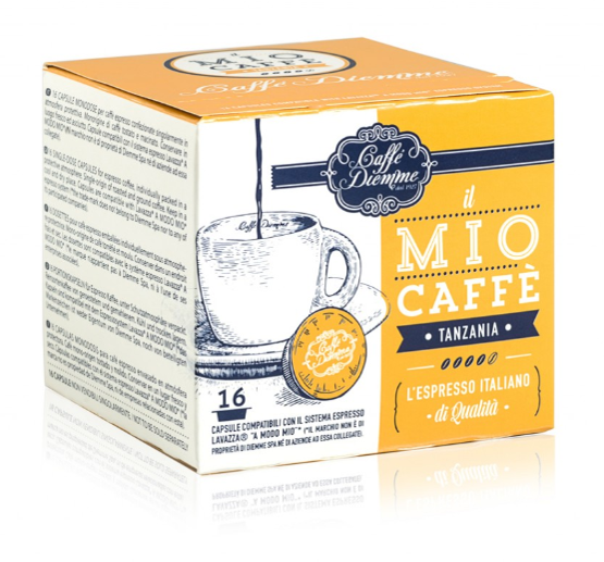 Tanzania Single Origin 16 kapsułek do Lavazza A Modo Mio
