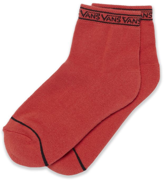 Vans skarpety damskie LOW TIDE ANKLE SOCKS Paprika