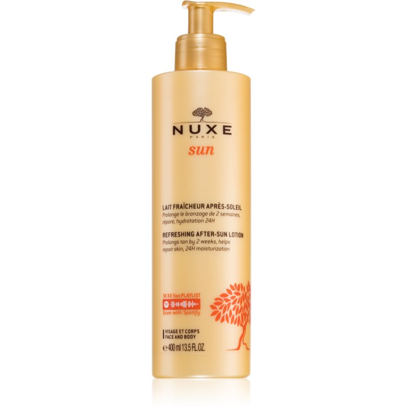 Nuxe Sun orzeźwiający balsam po opalaniu do twarzy i ciała 400 ml