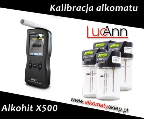 Kalibracja alkomatu Alkohit X500