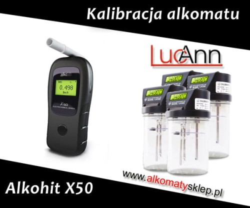 Kalibracja alkomatu Alkohit X50