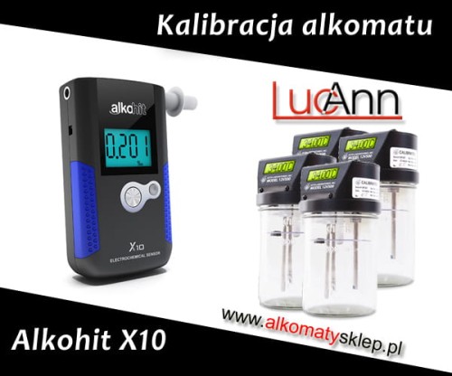 Kalibracja alkomatu Alkohit X10