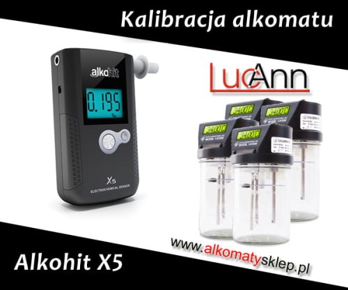 Kalibracja alkomatu Alkohit X5