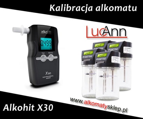 Kalibracja alkomatu Alkohit X30