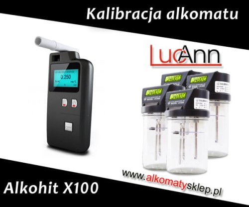 Kalibracja alkomatu Alkohit X100