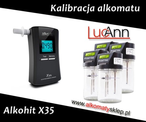 Kalibracja alkomatu Alkohit X35