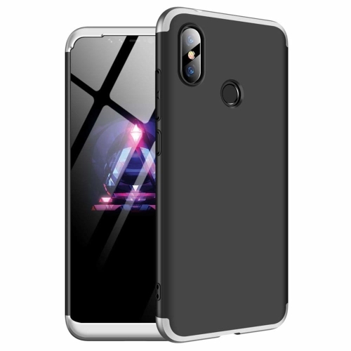 360 Case Etui GKK 360 3w1 Xiaomi Redmi Note 6 Pro Czarno srebrne 70C1-590FE_20191209184353